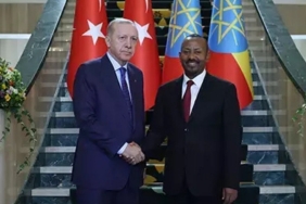 Cumhurbaşkanı Recep Tayyip Erdoğan Abiy Ahmed