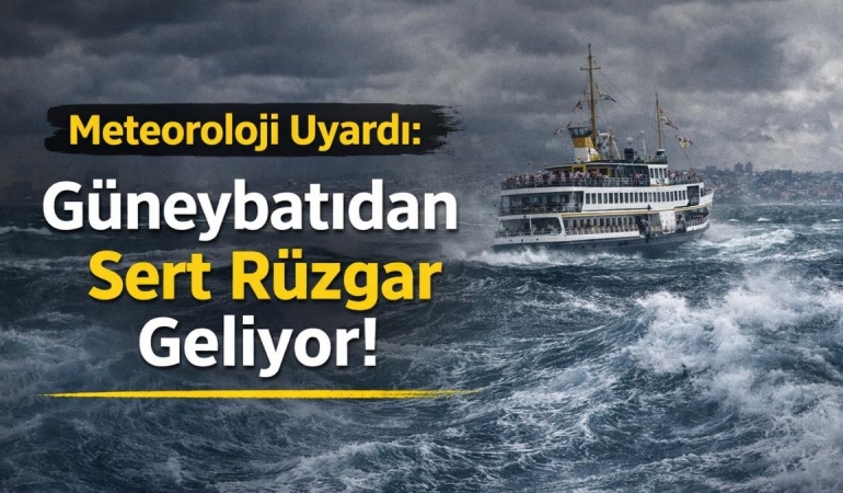 Meteoroloji’den son dakika fırtına uyarısı: Marmara ve batı karadeniz dikkat!